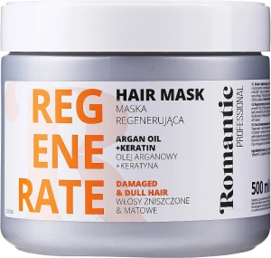 Romantic Professional Маска для пошкодженого волосся Helps to Regenerate Hair Mask