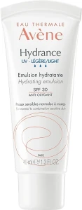 Avene Увлажняющая эмульсия для лица Eau Thermale Hydrance Light Hydrating Emulsion SPF 30