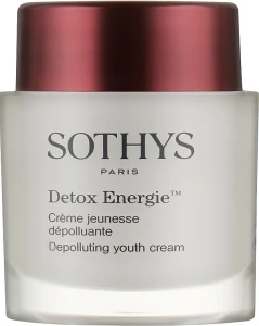 Sothys Омолоджувальний енергонасичувальний детокс-крем для обличчя Detox Energie Depolluting Youth Cream