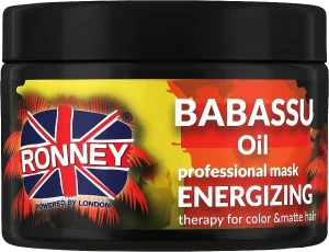 Ronney Professional Маска для окрашенных волос Mask Babassu Oil Energizing Therapy