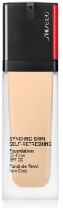 Shiseido Synchro Skin Self-Refreshing Foundation SPF 30 Стійкий тональний крем
