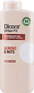 Dicora Urban Fit Молочко для тела с витамином B "Миндаль и орех" Vitamin B Almonds & Nuts Body Milk