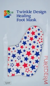 Purederm Маска-шкарпетки для ніг Twinkle Design Healing Foot Mask