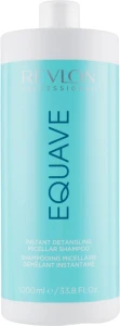 Зволожуючий міцелярний шампунь - Revlon Equave Instant Detangeling Micellar Shampoo, 1000 мл