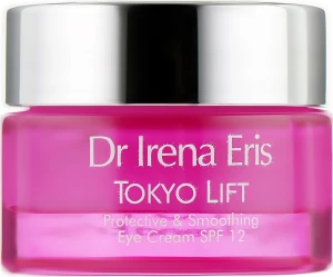 Dr Irena Eris Захисний розгладжувальний крем для очей Tokyo Lift Protective& Smoothing Eye Cream SPF12