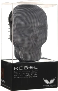 Tangle Angel Гребінець для волосся Rebel Brush Black Chrome