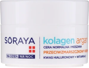 Soraya Зволожувальний крем проти зморшок Kolagen i Argan Moisturizing Cream