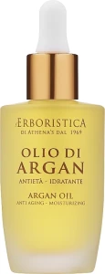 Athena's Антивозрастное натуральное аргановое масло для лица, шеи и волос Erboristica Argan Oil