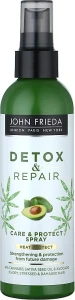 John Frieda Несмываемый спрей для укрепления волос Detox & Repair Care & Protect Spray