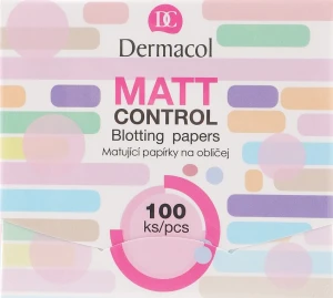 Dermacol Матувальні серветки для обличчя Matt Control Cleansing Wipes