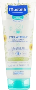 Mustela Очищающий гель для сухой и атопической кожи Stelatopia Cleansing Gel With Sunflower