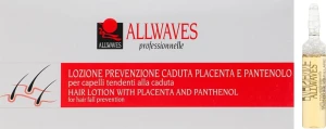 Allwaves Лосьйон з плацентою і пантенолом для профілактики випадіння волосся Hair Lotion