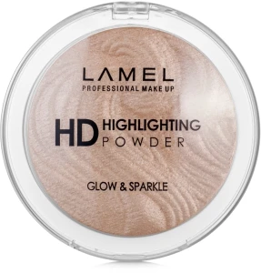 LAMEL Make Up HD Highlighting Glow & Sparkle Powder Хайлайтер