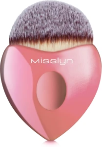Misslyn Кисть для нанесения макияжа, розовая Lovely Beauty Brush