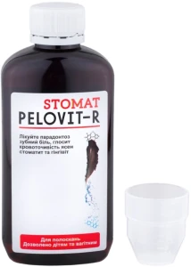 Pelovit-R Восстанавливающий ополаскиватель с минералами Куяльника Stomat