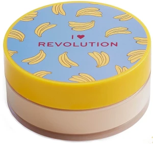 I Heart Revolution Loose Baking Powder Banana Розсипна пудра для обличчя, бананова