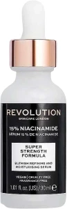 Revolution Skincare Сыворотка для лица с ниацинамидом Makeup Blemish Refining And Moisturising Serum 15% Niacinamide