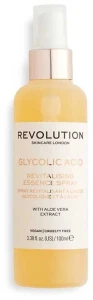 Revolution Skincare Спрей-есенція з гліколевою кислотою і екстрактом алое Makeup Glycolic & Aloe Essence