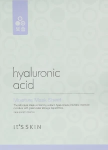 It's Skin Зволожувальна тканинна маска з гіалуроновою кислотою Hyaluronic Acid Moisture Mask Sheet