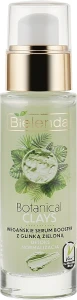 Bielenda Сироватка-бустер із зеленою глиною для обличчя Botanical Clays Vegan Serum Booster Green Clay