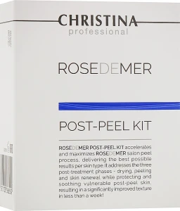 Christina Набор Rose De Mer Post Peeling Kit (ser/15ml + ser/15ml + cr/mask/15ml)