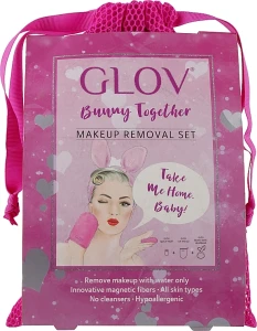 Glov Набір Spa Bunny Together Set (glove/1 + mini/glove/1 + headband/1 + bag/1)