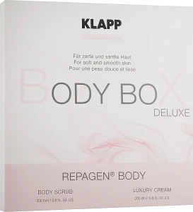 Klapp Набір Repagen Body Box Deluxe (b/cr/200ml + b/scr/200ml)