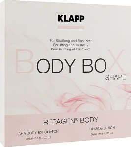 Klapp Набір Repagen Body Box Shape (peel/200ml + b/lot/200ml)