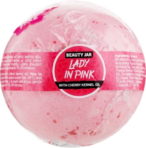 Beauty Jar Бомбочка для ванни "Lady In Pink" Natural Bath Bomb
