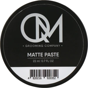 QM Матовая паста для укладки волос Matte Paste