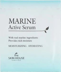 The Skin House Увлажняющая сыворотка для лица с керамидами Marine Active Serum (пробник)