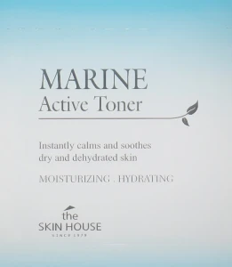 The Skin House Face Toner with Ceramides Marine Active Toner