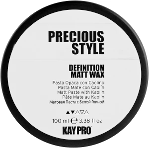 KayPro Матова паста з білою глиною Precious Style Definition Matt Wax