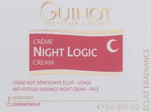 Guinot Освежающий ночной крем для сияния кожи Night Logic Cream