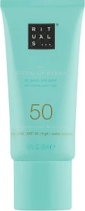 Rituals Солнцезащитный увлажняющий крем для лица The Ritual of Karma Sun Protection Face Cream SPF50
