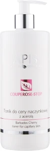 APIS Professional Мягкий тоник с экстрактом ацеролы от купероза Couperose-Stop Barbados Cherry Tonner