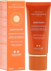 Institut Esthederm Защитный крем для лица от умеренного солнечного излучения Adaptasun Face Cream Moderate Sun
