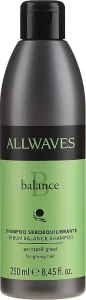 Allwaves Шампунь для жирных волос Balance Sebum Balancing Shampoo