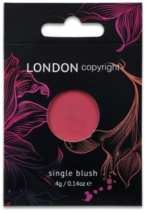 London Copyright Magnetic Face Powder Blush Однотонные румяна для лица