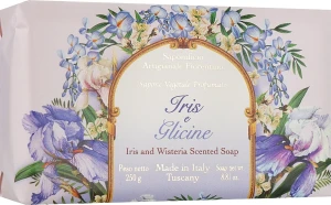 Saponificio Artigianale Fiorentino Натуральне мило "Ірис і гліцинія" Iris And Wisteria Soap