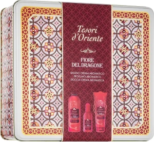 Tesori d’Oriente Fiore Del Dragone Набор (perfume 100 ml + sh/cream 250 ml + bath/cr 500 ml)