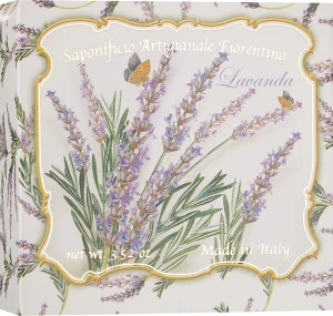 Saponificio Artigianale Fiorentino Натуральне мило "Лаванда" Lavender Soap