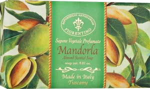 Saponificio Artigianale Fiorentino Натуральное мыло "Миндаль" Almond Scented Soap