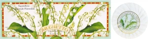 Saponificio Artigianale Fiorentino Набір мила "Конвалія" Lily Of The Valley Soap