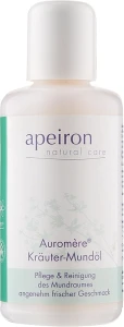 Apeiron Олія для порожнини рота Auromere Herbal Mouth Oil