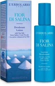 L’Erbolario Лосьйон-дезодорант "Солоний бриз" Fior Di Salina Deodorant Lotion