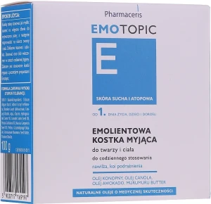 Pharmaceris Мило для сухої й атопічної шкіри E Emotopic Soap