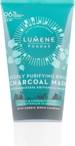 Lumene Маска с березовым углем для глубоко очищения Puhdas Deeply Purifying Birch Charcoal Mask