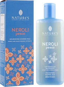 Nature's Молочко для душа с экстрактами нероли и персика Neroli Pesca Nourishing Shower Milk