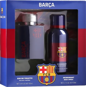 Air-Val International FC Barcelona Набор (edt/100ml + deo/150ml)